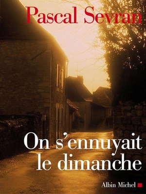 cover image of On s'ennuyait le dimanche